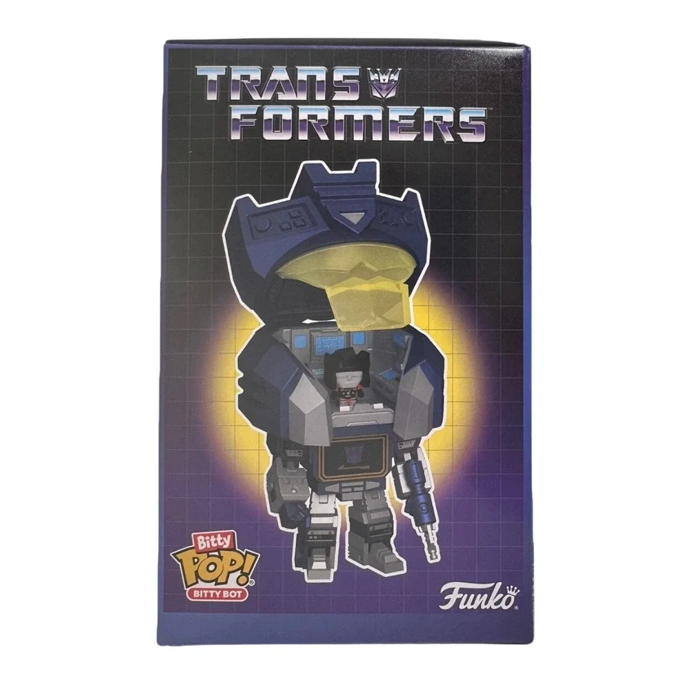 Funko Bitty Bots: Transformers TR Soundwave Bot with Rumble Bitty Pop Figure‎
